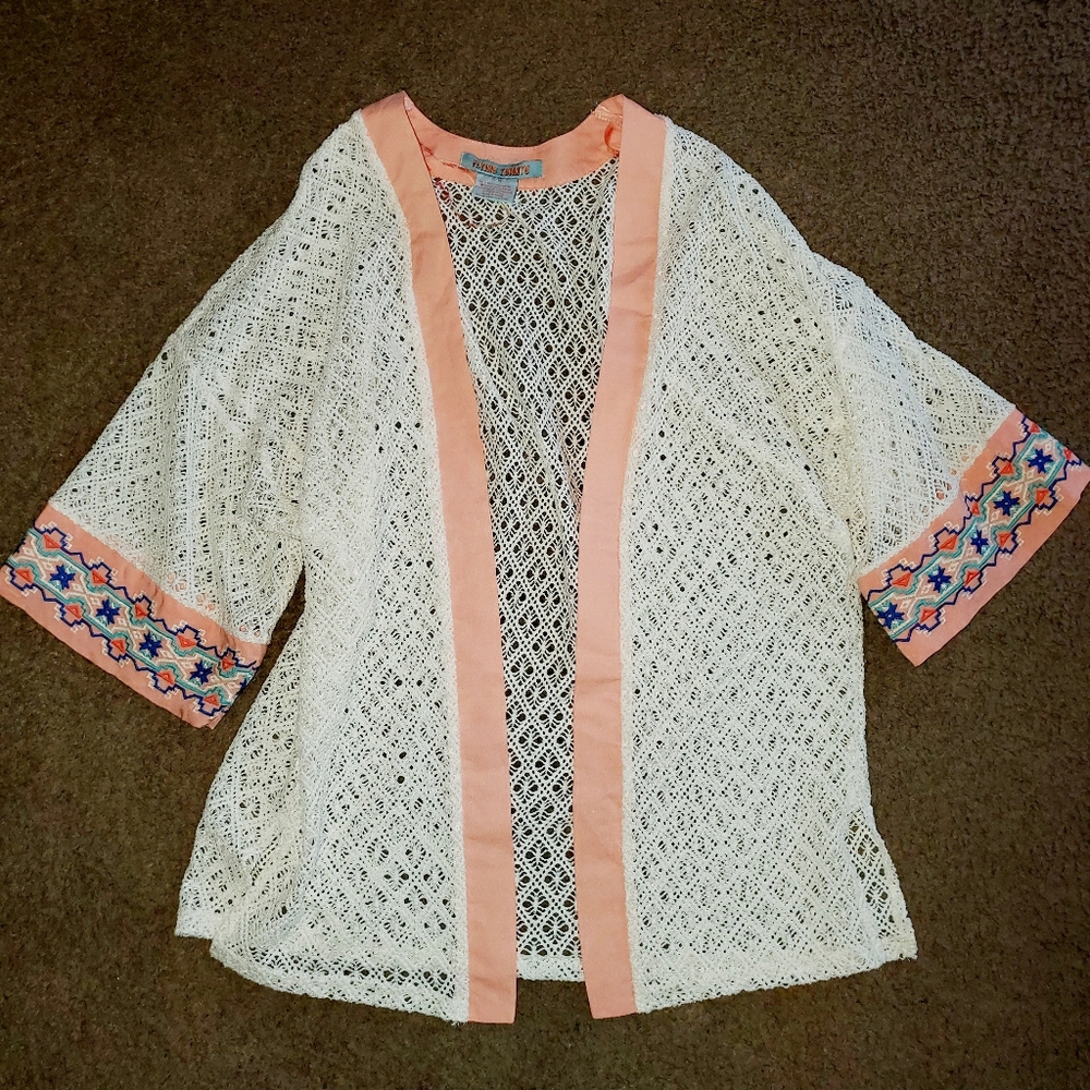 Spring boho cardigan